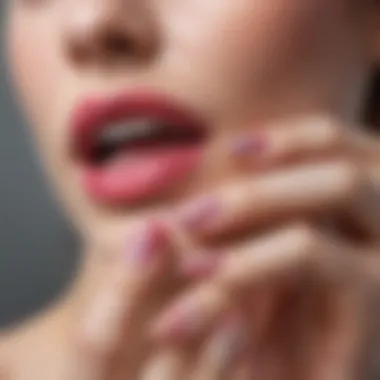 Mastering the Art of Nail Polish Stickers Artful application of nail polish stickers for a flawless finish