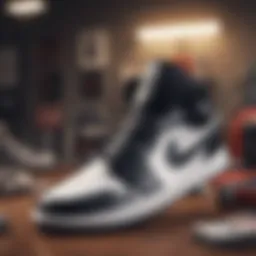 Exploring the Dynamics of Air Jordan 1 Mid Casual Shoes Introduction