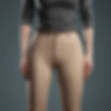 Fit Considerations for Two Piece Pants Illustration of fit guides for different body types in two piece pants