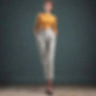 Diverse Styles of Two Piece Pants Elegant display of various two piece pants styles showcasing versatility